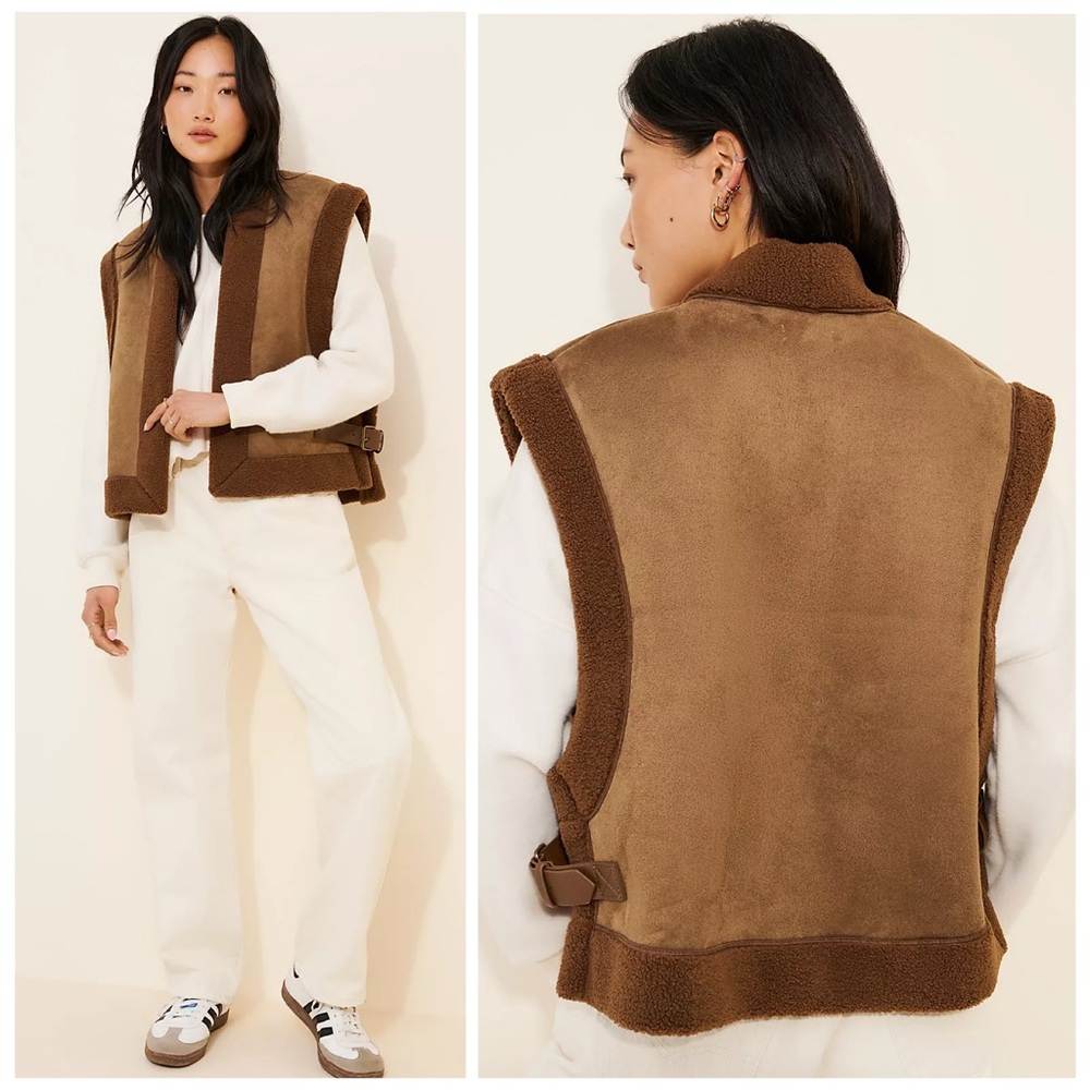 Free People Marianna Vegan Suede Vest - Picture 11 of 11